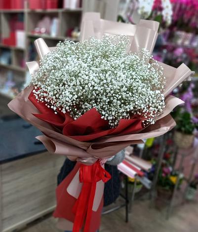 Букет цветов из: Гипсофила в Ловцы