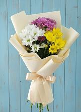 Букет цветов из:  Хризантемы в Ловцы