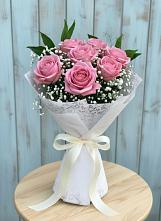 Букет цветов из:  Розы в Ловцы