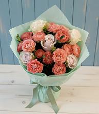 Букет цветов из:  Розы в Ловцы