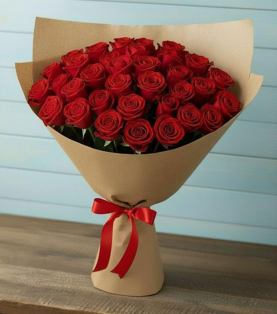Букет Красные розы Милано в Ловцы
