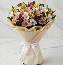 Букет цветов из:  Альстромерии в Ловцы