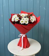 Букет цветов из:  Хризантемы в Ловцы