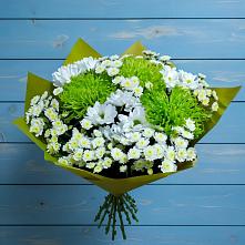 Букет цветов из:  Хризантемы в Ловцы