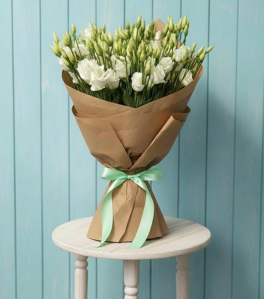 Букет цветов из: Лизиантусы в Ловцы