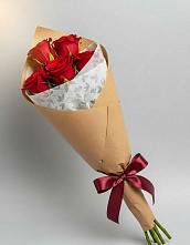 Букет цветов из:  Розы в Ловцы