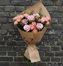 Букет цветов из:  Розы в Ловцы