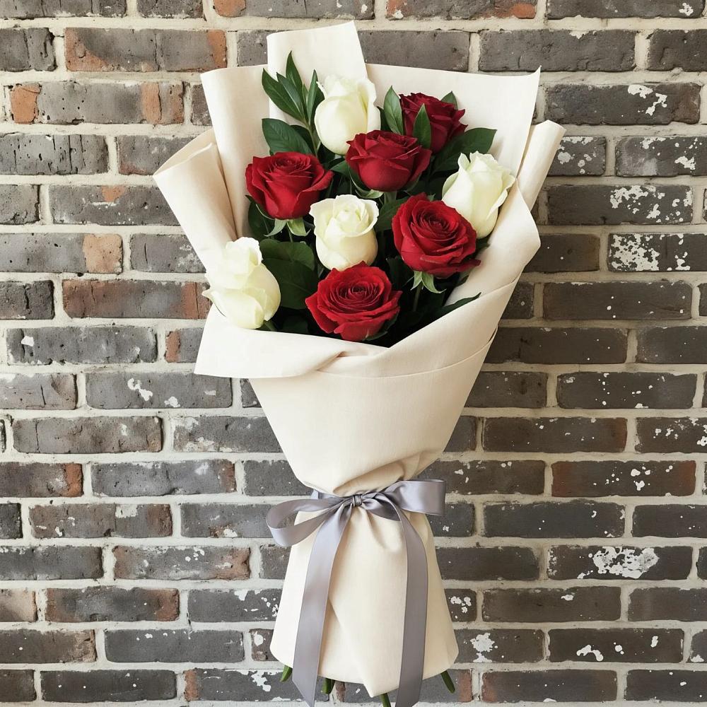 Букет цветов из: Розы в Ловцы