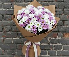 Букет цветов из:  Хризантемы в Ловцы