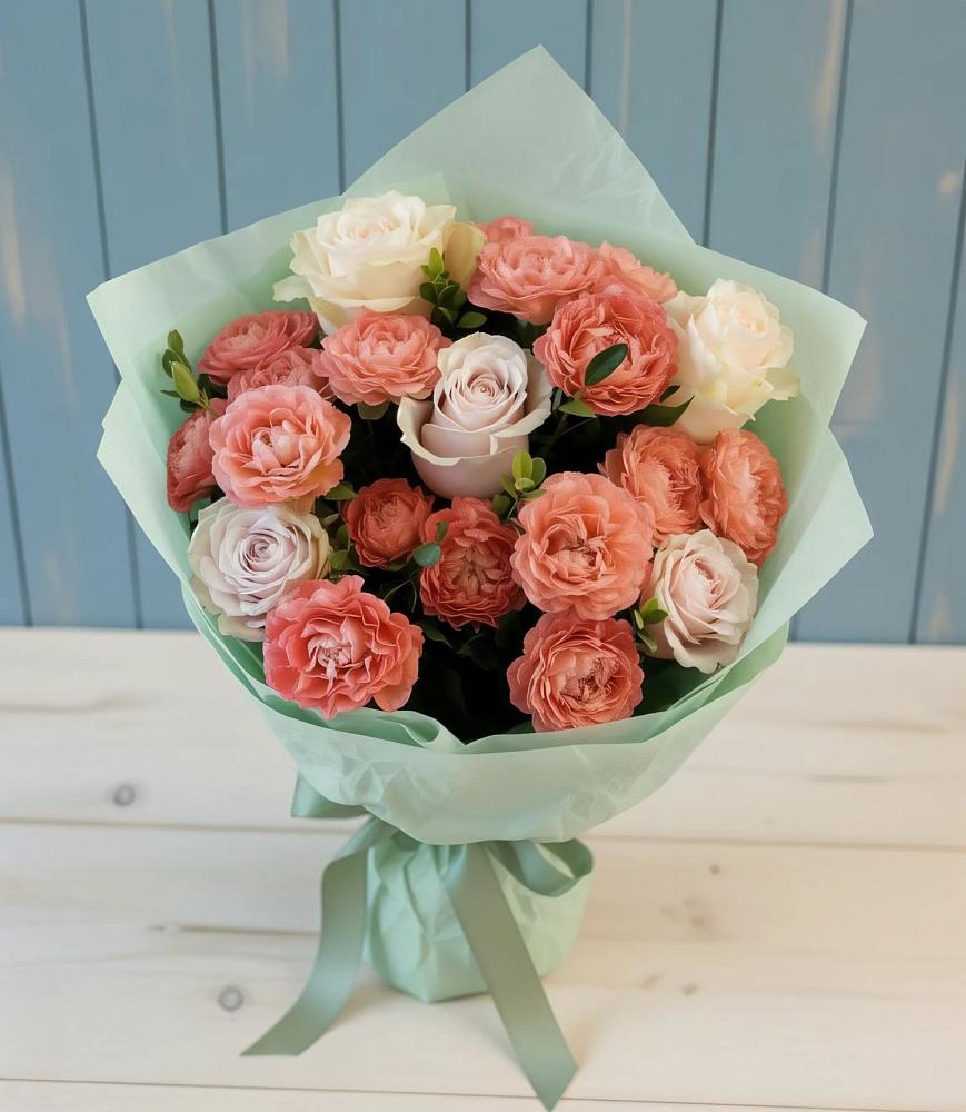 Букет цветов из: Розы в Ловцы