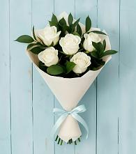 Букет цветов из:  Розы в Ловцы