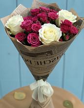 Букет цветов из:  Розы в Ловцы