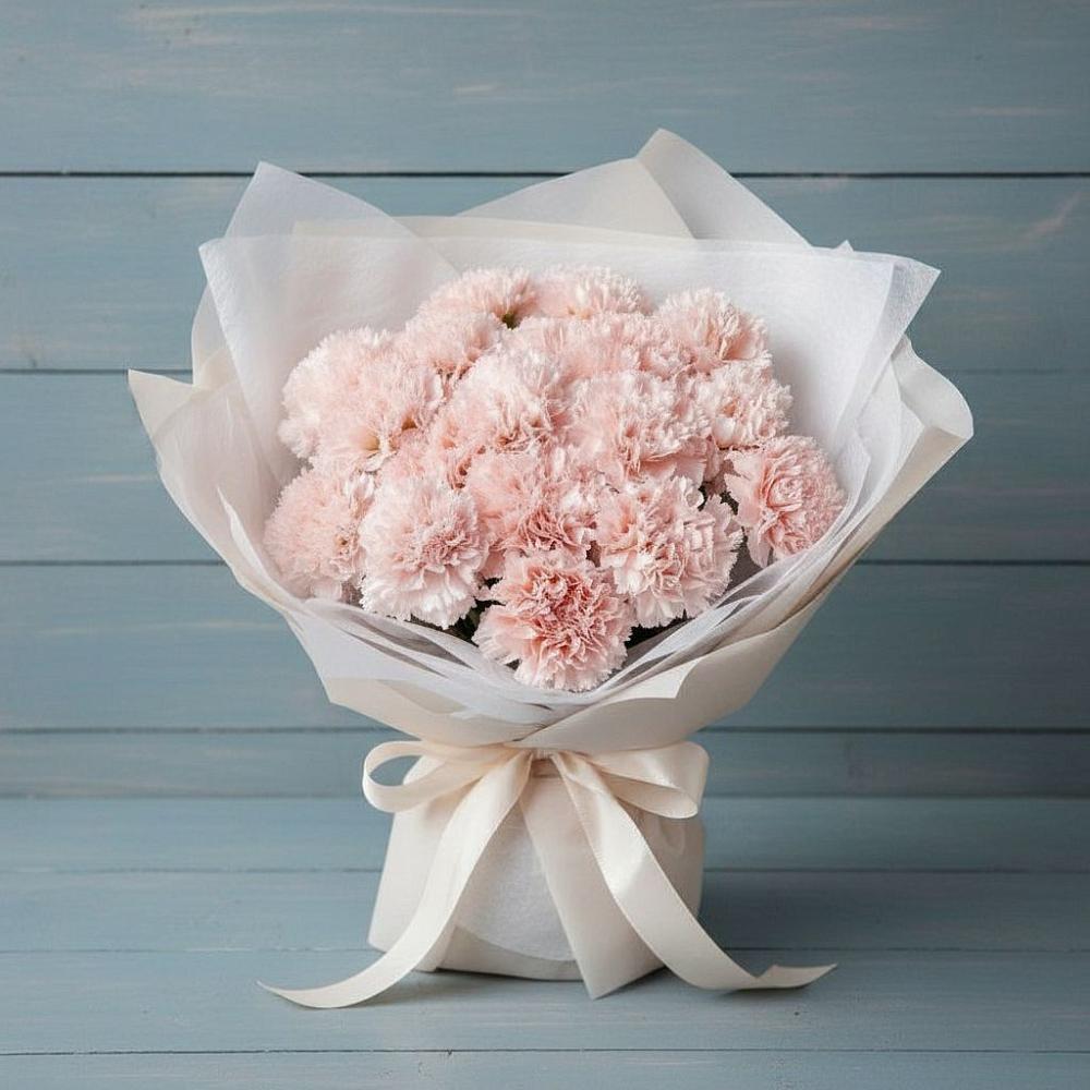 Букет цветов из: Гвоздики в Ловцы