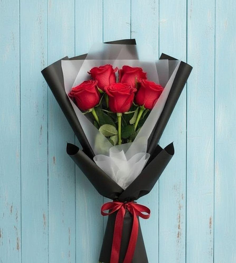 Букет цветов из: Розы в Ловцы