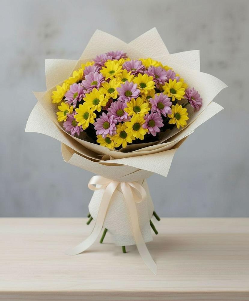 Букет цветов из: Хризантемы в Ловцы